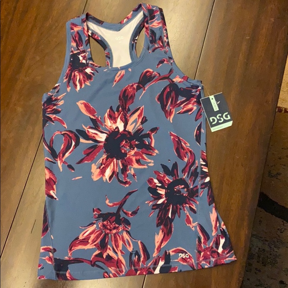 DSG Floral workout tank